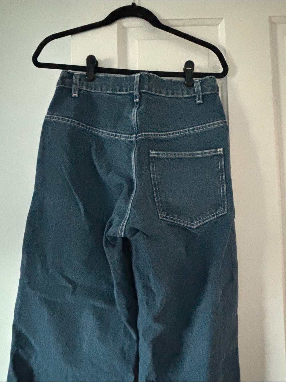 Rudy Jude Side Button Jeans in Tumbled Indigo - Picture 5 of 12